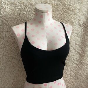 Sun-deh Black Crop Tank Top